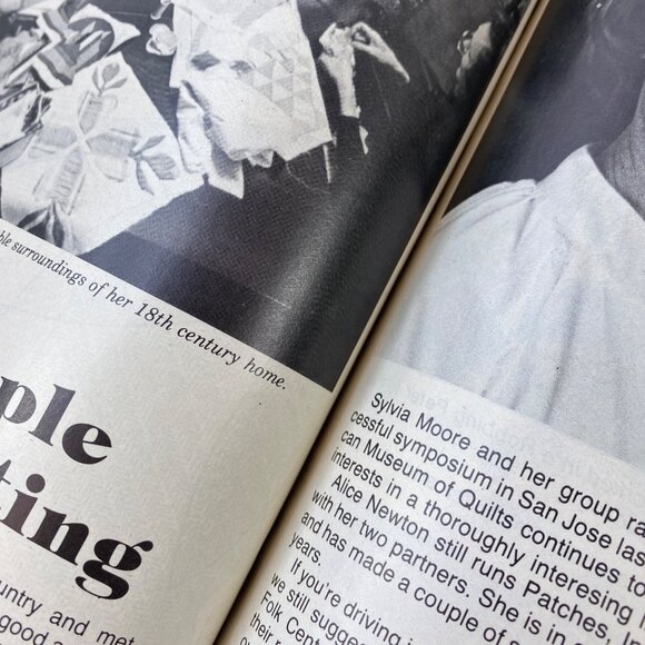 Lady's Circle Patchwork Quilts Magazine No 1 Summer 1980 43 Full-Size Patterns - Picture 11 of 11